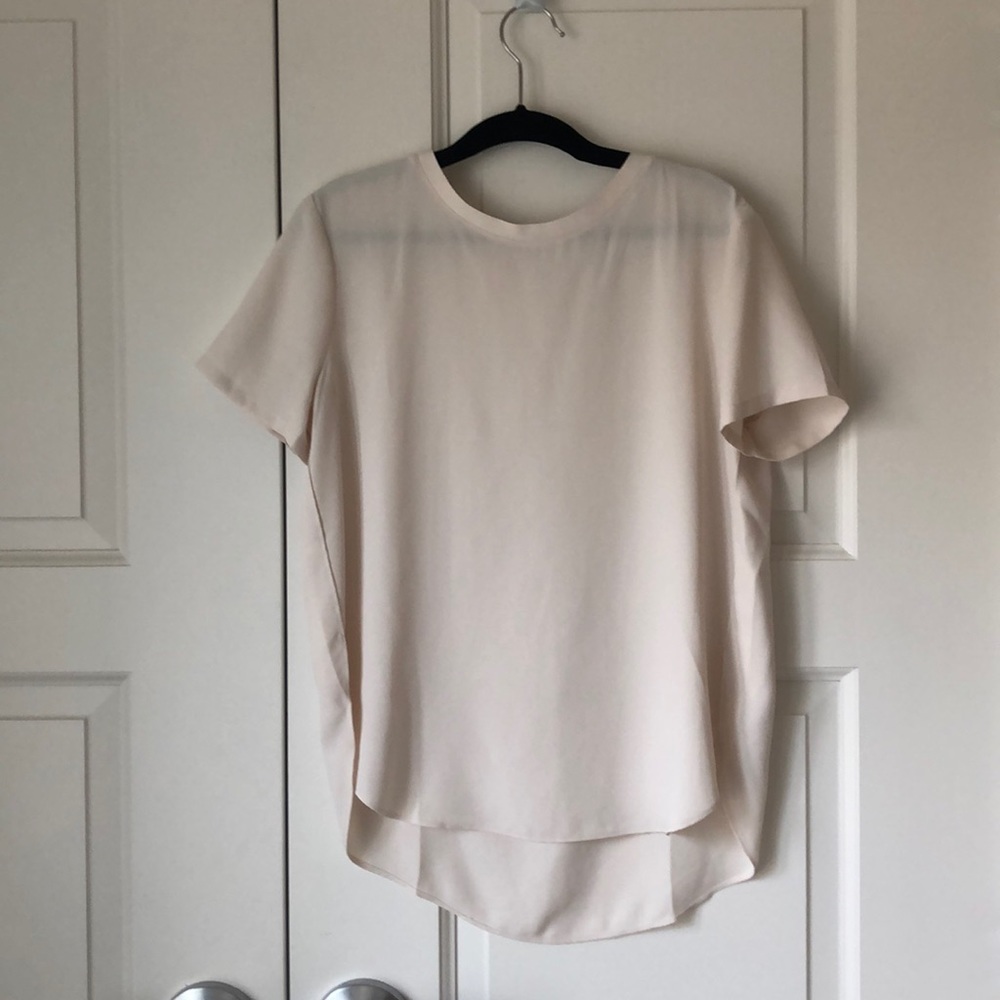 Cream Loft blouse